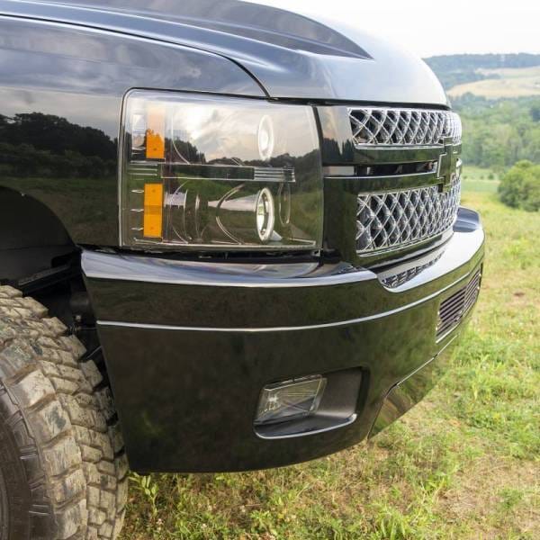 Wehrli Custom Fabrication 2011-2014 Chevrolet 2500/3500HD Truck 3/4 in. Front Bumper Spacer Kit - WCF100404 thumbnail 3