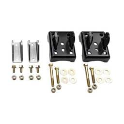Wehrli Custom Fabrication 2001-2010 Duramax Traction Bar Brackets & Hardware Install Kit - WCF100840