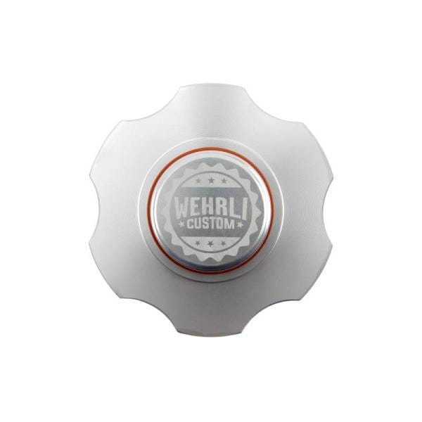 Wehrli Custom Fabrication 1998.5-2023 Cummins Billet Aluminum Oil Fill Cap, Clear Anodized - WCF100394 thumbnail 2