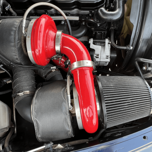 Wehrli Custom Fabrication 2003-2007 5.9L Cummins S400/S400 Side by Side Compound (Twin) Turbo Kit - WCF100580 thumbnail 5