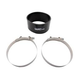 Wehrli Custom Fabrication 5" ID x 2.5" Long Silicone Boot and Clamp Kit - WCF207-101