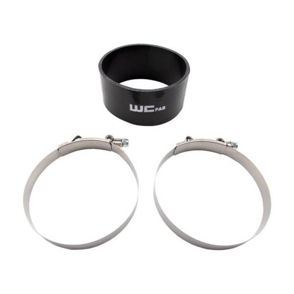 Wehrli Custom Fabrication 5" ID x 2.5" Long Silicone Boot and Clamp Kit - WCF207-101
