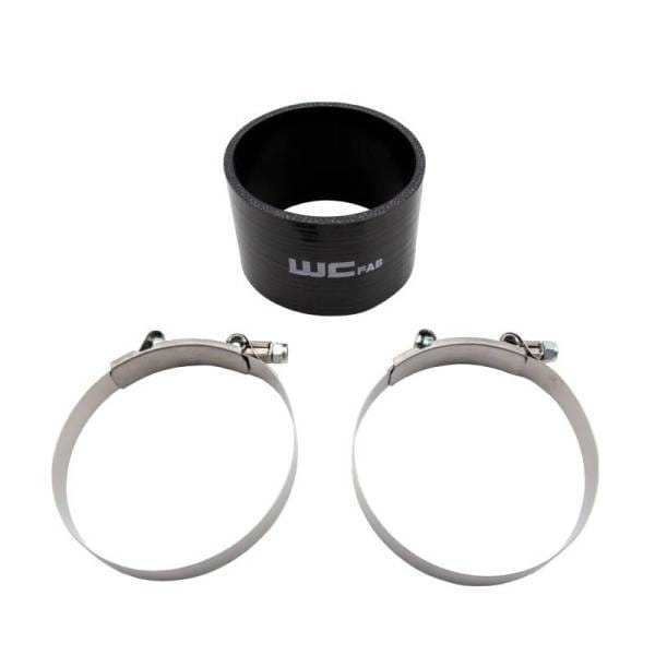 Wehrli Custom Fabrication 4" ID x 3" Long Silicone Boot and Clamp Kit - WCF207-102