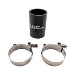 Wehrli Custom Fabrication 2" ID x 3.5" Long Silicone Boot and Clamp Kit - WCF207-110