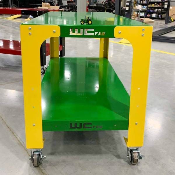 Wehrli Custom Fabrication 32 in. x 72 in. Modular Steel Work Bench - WCF25-3272-120 thumbnail 4