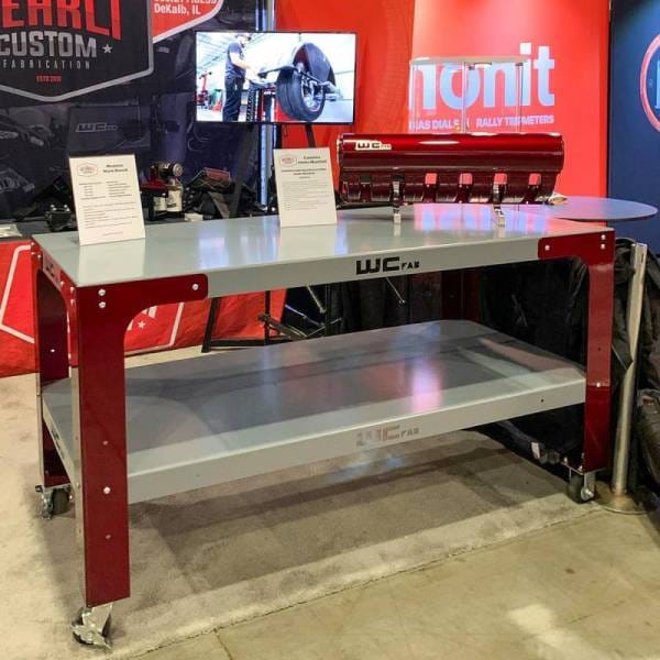 Wehrli Custom Fabrication 32 in. x 72 in. Modular Steel Work Bench - WCF25-3272-120 thumbnail 5