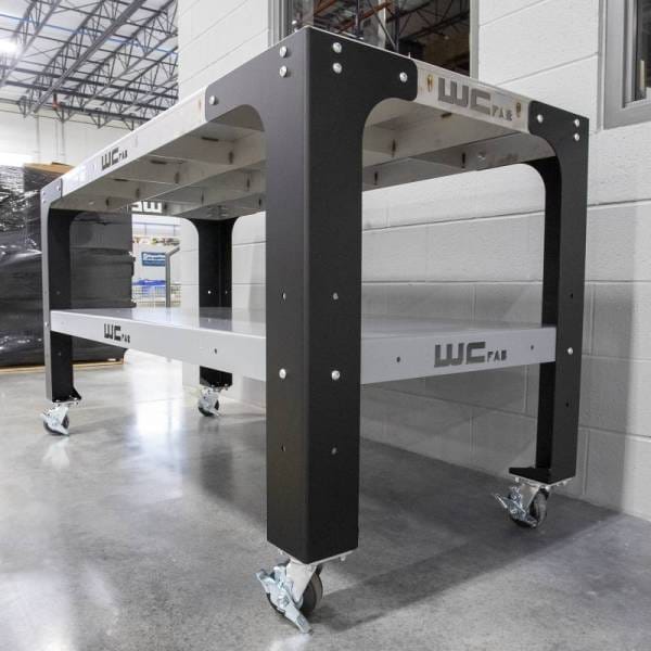 Wehrli Custom Fabrication 32 in. x 72 in. Modular Steel Work Bench - WCF25-3272-120 thumbnail 7