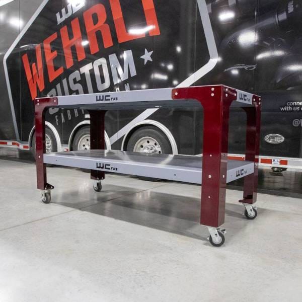 Wehrli Custom Fabrication 32 in. x 72 in. Modular Steel Work Bench - WCF25-3272-120 thumbnail 9