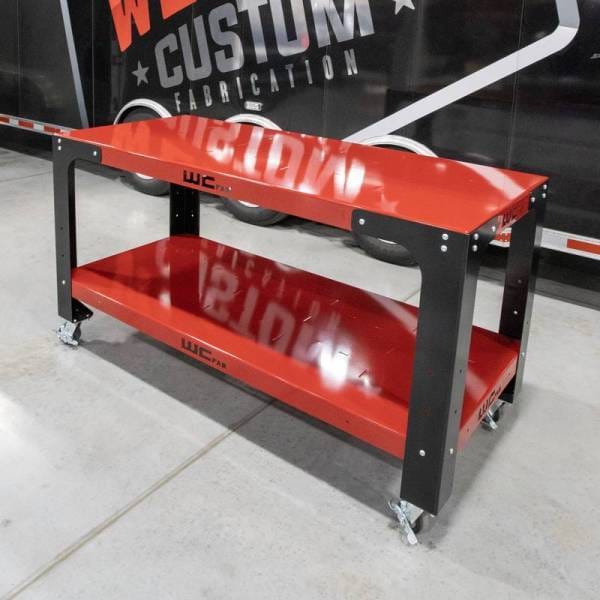 Wehrli Custom Fabrication 32 in. x 72 in. Modular Steel Work Bench - WCF25-3272-120 thumbnail 11