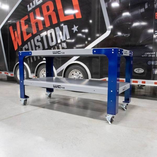 Wehrli Custom Fabrication 32 in. x 72 in. Modular Steel Work Bench - WCF25-3272-120 thumbnail 12