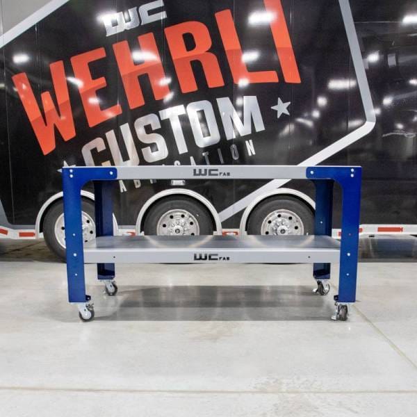 Wehrli Custom Fabrication 32 in. x 72 in. Modular Steel Work Bench - WCF25-3272-120 thumbnail 13