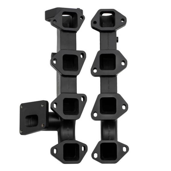 Wehrli Custom Fabrication 2017-2025 L5P Duramax Billet Exhaust Manifold & 2" Stainless Up Pipe Kit - WCF100226 thumbnail 2