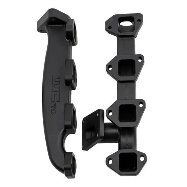 Wehrli Custom Fabrication 2017-2025 L5P Duramax Billet Exhaust Manifold & 2" Stainless Up Pipe Kit - WCF100226 thumbnail 4
