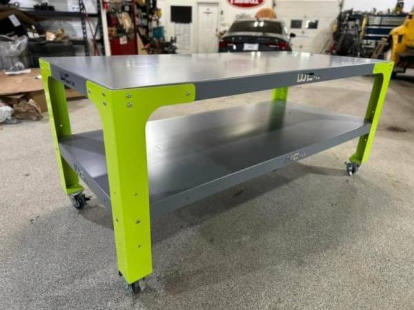 Wehrli Custom Fabrication 42 in. x 72 in. Modular Steel Work Bench - WCF25-4272-120 thumbnail 5