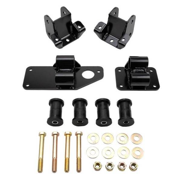 Wehrli Custom Fabrication L5P Duramax HD Engine Swap Mounts for 2001-2010 GM 2500 / 3500 Chassis - WCF100170 thumbnail 3