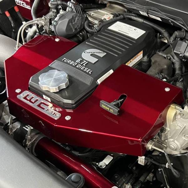 Wehrli Custom Fabrication 2010-2024 6.7L Cummins Engine Cover - WCF100730 thumbnail 4