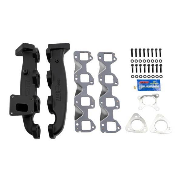 Wehrli Custom Fabrication 2017-2025 L5P Duramax Billet Exhaust Manifold & 2" Stainless Up Pipe Kit - WCF100226 thumbnail 10