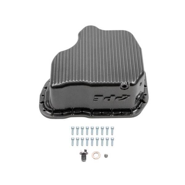 Wehrli Custom Fabrication 2011-2016 LML Duramax WCFab X PPE High-Capacity Cast Aluminum Engine Oil Pan - WCF100132 thumbnail 2
