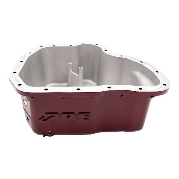 Wehrli Custom Fabrication 2011-2016 LML Duramax WCFab X PPE High-Capacity Cast Aluminum Engine Oil Pan - WCF100132 thumbnail 4
