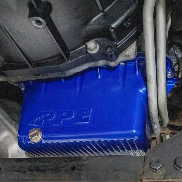 Wehrli Custom Fabrication 2017-2019 L5P Duramax WCFab X PPE High-Capacity Cast Aluminum Engine Oil Pan - WCF100133 thumbnail 5