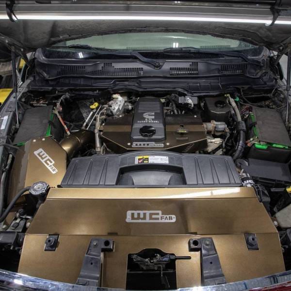Wehrli Custom Fabrication 2010-2012 6.7 Cummins Radiator/Core Support Cover - WCF100539 thumbnail 4