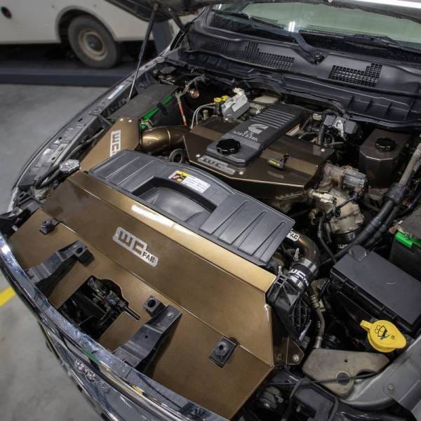 Wehrli Custom Fabrication 2010-2012 6.7 Cummins Radiator/Core Support Cover - WCF100539 thumbnail 6