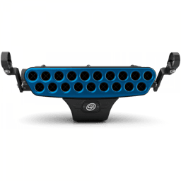 Stainless Steel Faceplate (Blue) - V1 Particle Separator Only