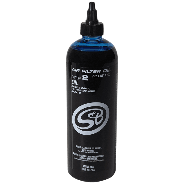 16 oz. Bottle of Air Filter Oil - Blue