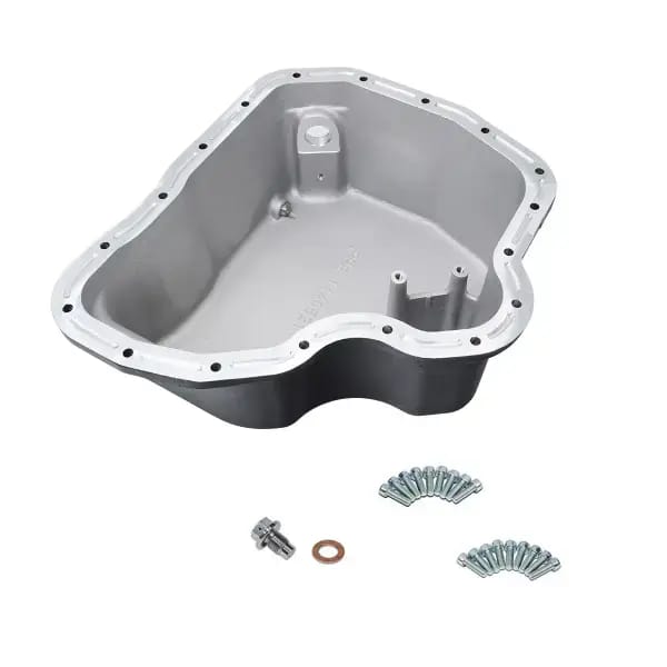 PPE Power High-Capacity Cast Aluminum Deep Engine Oil Pan - GM 6.6L Duramax (18 Hole) 2011-2016 - Black - 114052120 thumbnail 2