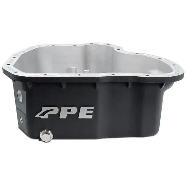 PPE Power High-Capacity Cast Aluminum Deep Engine Oil Pan - GM 6.6L Duramax (18 Hole) 2011-2016 - Black - 114052120 thumbnail 3