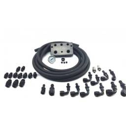 Fleece Performance 2007.5-2018 Cummins Regulated Return Fuel Distribution Block - FPE-CRR-20-0806