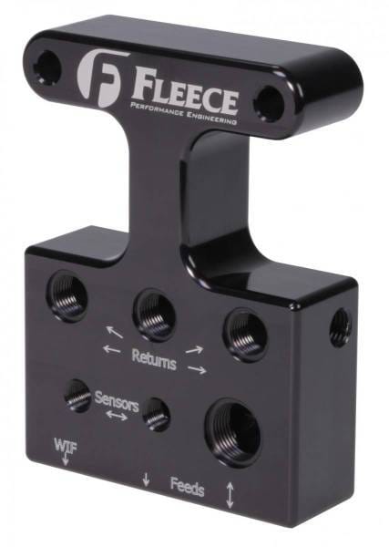 Fleece Performance 2007.5-2009 3rd Gen 6.7L Dodge/Cummins Fuel Distribution Block - FPE-FFD-RF-3G-67 thumbnail 3