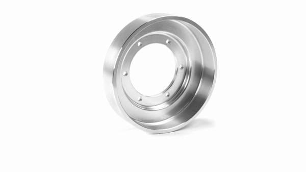 Fleece Performance 2003-2012 Cummins Fan Drive Pulley Bare Aluminum Finish - FPE-34660-AL thumbnail 2