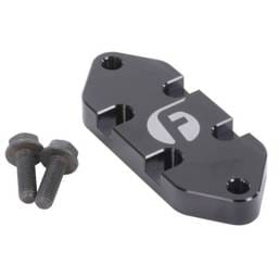 Fleece Performance Duramax Billet Coolant Block Off Plate 2001-2023- FPE-DMAX-CBOP
