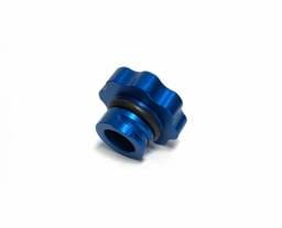 Fleece Performance 2001-2016 Duramax Oil Cap Blue - FPE-DMAX-OC-BLU