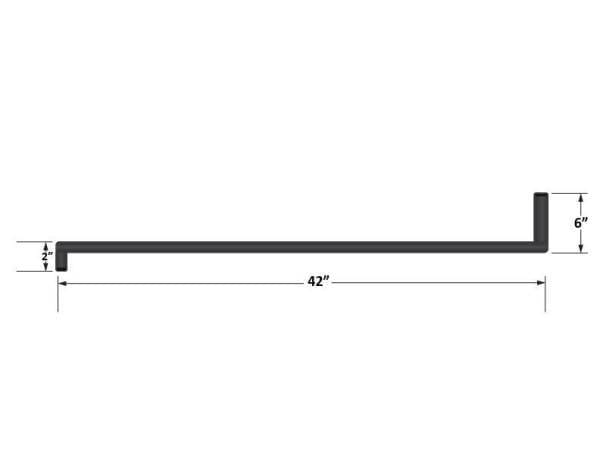 Fleece Performance Universal Pre-Formed 5/8 Inch Coolant Hose with 90 Degree Ends - FPE-34574-A thumbnail 2