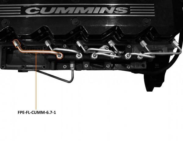 Fleece Performance 07.5-18 6.7L Dodge Cummins Number 1 Injection Line - FPE-FL-CUMM-6.7-1 thumbnail 3