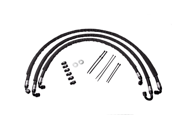 Fleece Performance 2011-2014 GM Duramax Heavy Duty Replacement Transmission Cooler Lines 2011-2014 GM 2500/3500 - FPE-TL-LML-1114