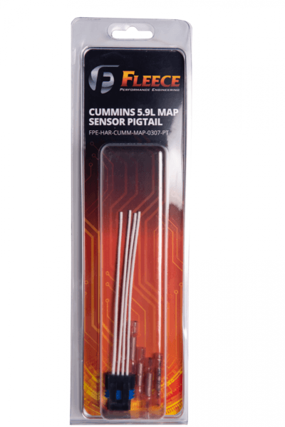 Fleece Performance Cummins 5.9L MAP Sensor 6 Inch Pigtail - FPE-HAR-CUMM-MAP-0307-PT thumbnail 3