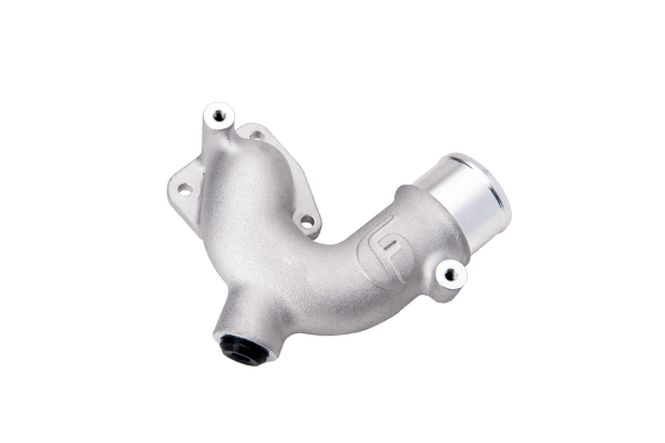 Fleece Performance Replacement Thermostat Housing with Auxiliary Port 2019-Present RAM 6.7L Cummins - FPE-CUMM-TH-19 thumbnail 2