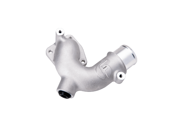 Fleece Performance Replacement Thermostat Housing with Auxiliary Port RAM with 5.9L and 6.7L Cummins - FPE-CUMM-TH-1318 thumbnail 2