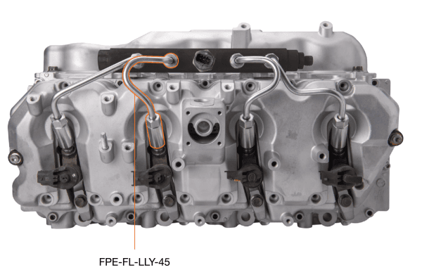 Fleece Performance LLY Duramax High Pressure Injection Line (Number 4 and Number 5) - FPE-FL-LLY-45 thumbnail 2
