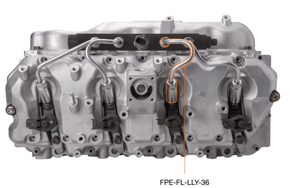 Fleece Performance LLY Duramax High Pressure Injection Line (Number 3 and Number 6) - FPE-FL-LLY-36 thumbnail 2