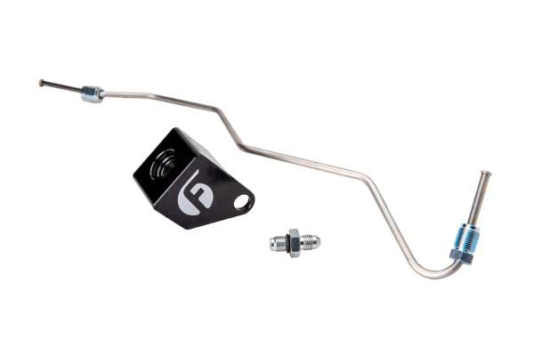 Fleece Performance 2007.5-2012 Exhaust Back Pressure Relocation Kit for 6.7 Cummins - FPE-CUMM-EBP-KIT-0712