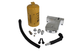 G&R Diesel 6.7 Cummins CAT Fuel Filter Conversion Kit For 10-18 Dodge RAM 2500/3500 - GRD67CM3009-1