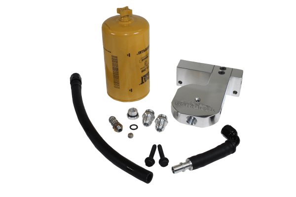G&R Diesel 6.7 Cummins CAT Fuel Filter Conversion Kit For 10-18 Dodge RAM 2500/3500 - GRD67CM3009-1