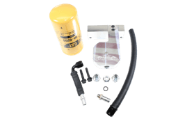G&R Diesel RAM 6.7 Cummins CAT Fuel Filter Conversion Kit For 10-18 Dodge RAM 2500/3500 - GRD67CM3009