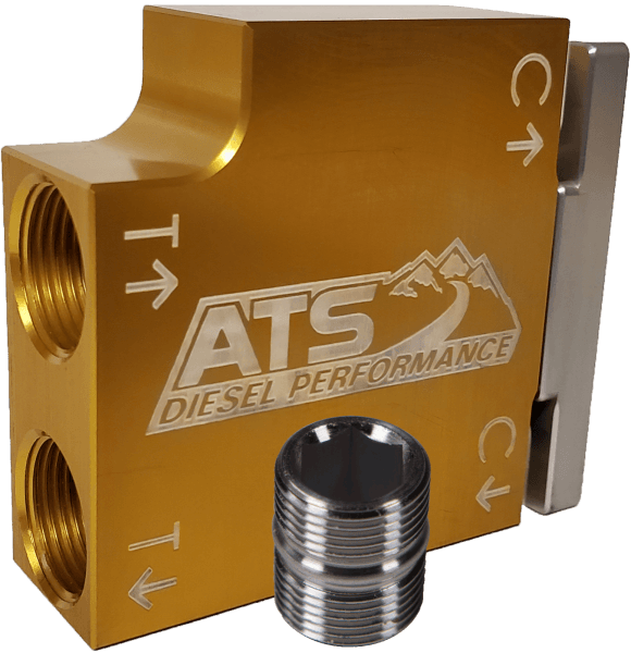 ATS Diesel ATS Thermal Bypass Valve Up-Grade Fits 2019+ 6.7L Cummins W/ Billet Filter Coupler - 310-005-2464