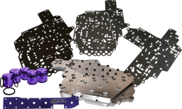 ATS Diesel ATS 68Rfe Billet Channel Plate Kit Fits 2012-2018 6.7L Cummins - 303-007-2380