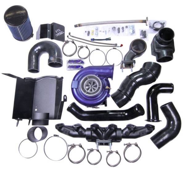 ATS Diesel ATS Aurora Plus 5000 Compound Turbo System Fits 2003-2007 5.9L Cummins - 202-952-2272